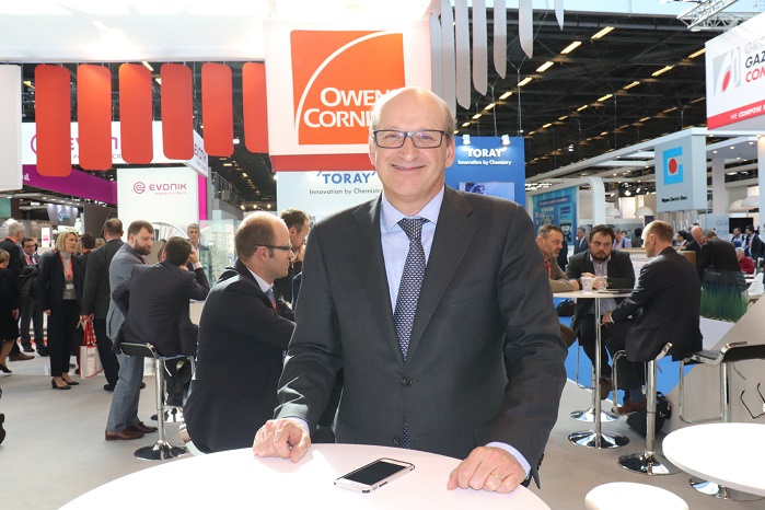 Arnaud Genis, President of Owens Corning Composites. © Inside Composites